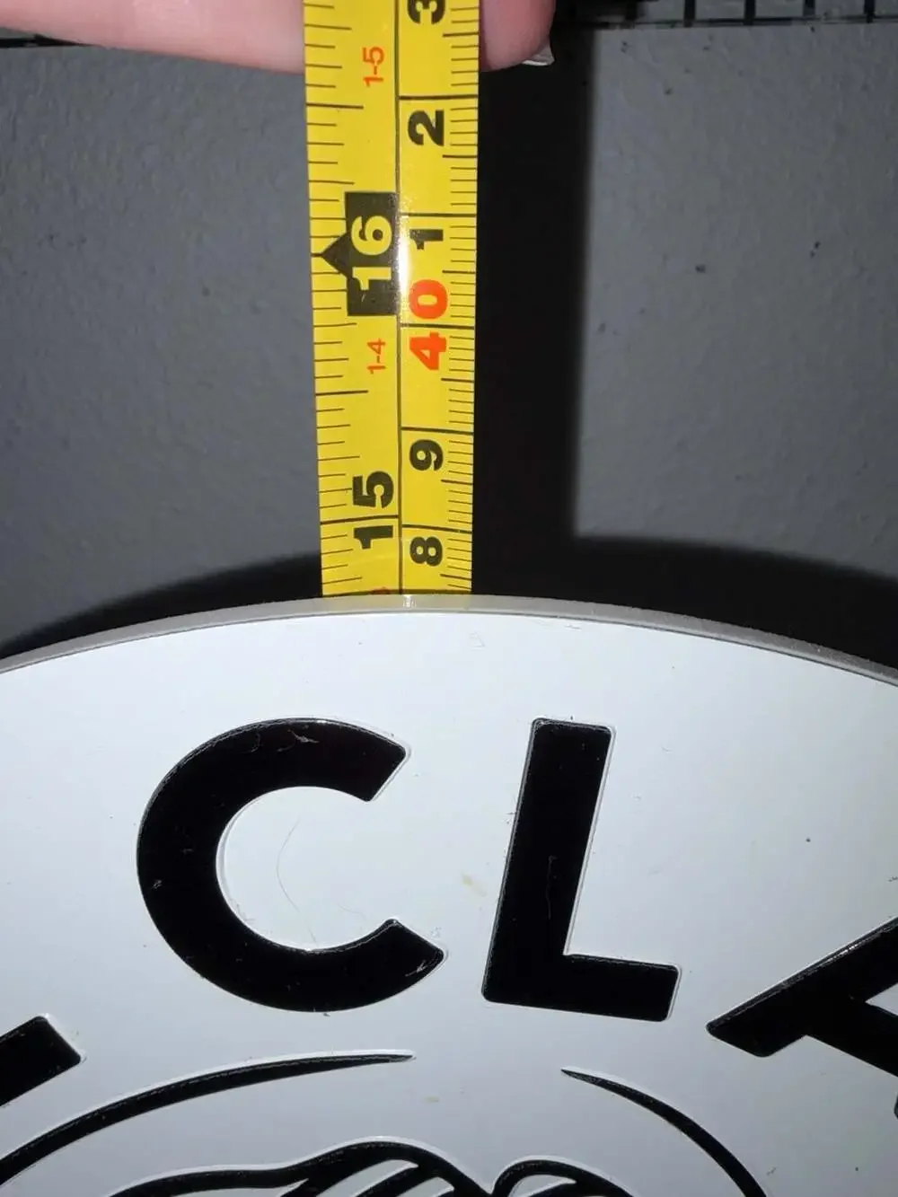 White Claw Hard Seltzer Promotional Countertop Back Bar Non-Illuminated Display